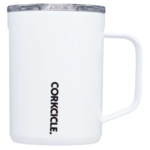 Corkcircle Mug Gloss White - 16 Oz