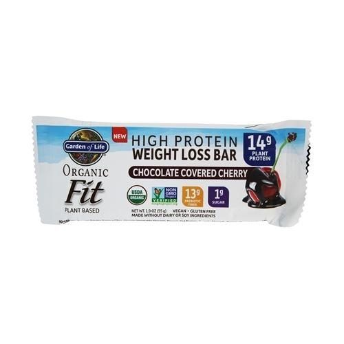 Garden Of Life Fit High Protein Bar Dark Chocolate Cherry, 1.9 Oz