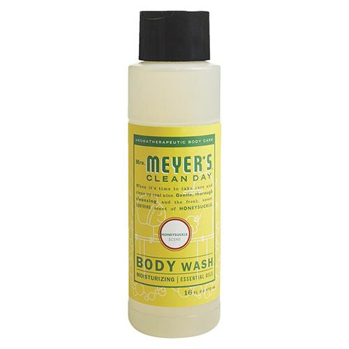 Mrs. Meyers Clean Day Body Wash  Honeysuckle Scent  16 ounce bottle