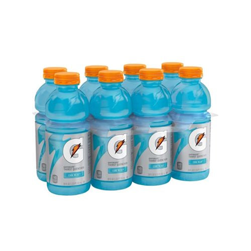 Gatorade Thirst Quencher Cool Blue Raspberry (8 - 20 Fluid Ounce) 160 Fluid Ounce 8 Pack Plastic Bottle
