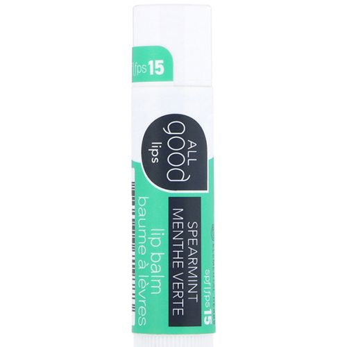 All Good SPF 15 Lip Balm  Spearmint  4.25 G