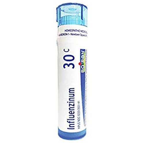 Boiron Influenzinum 6C  Homeopathic Medicine for After Effects Of Flu Or Flu-Like Symptoms  80 Pellets