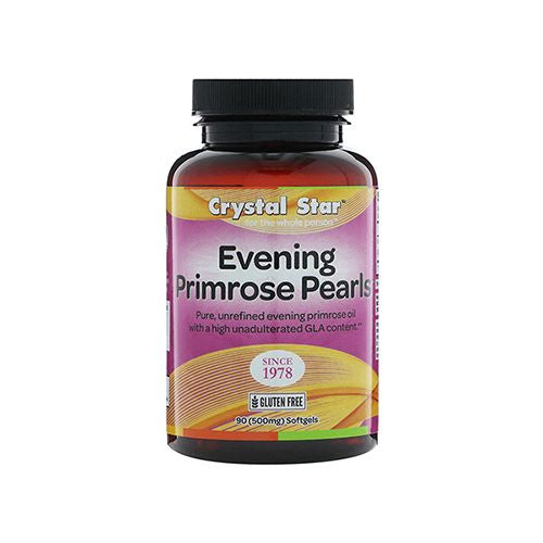 Evening Primrose Pearls, 500 Mg , 90 Softgels - Crystal Star