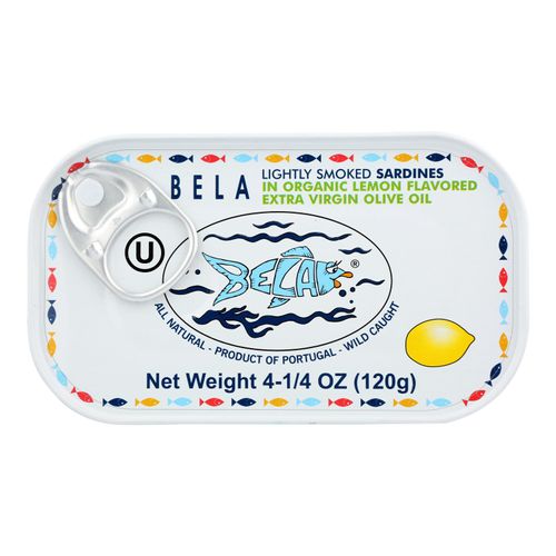 Bela-olhao, Sardines In Evoo & Lemon Sauce - 4.23 Oz