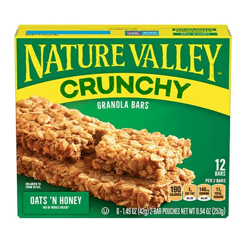 Nature Valley Crunchy Oats 'N Honey Granola Bars - 12ct