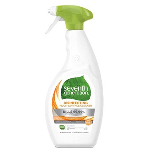 Seventh Generation Disinfecting Spray Multi Purpose Cleaner Lemongrass Citrus 26 oz