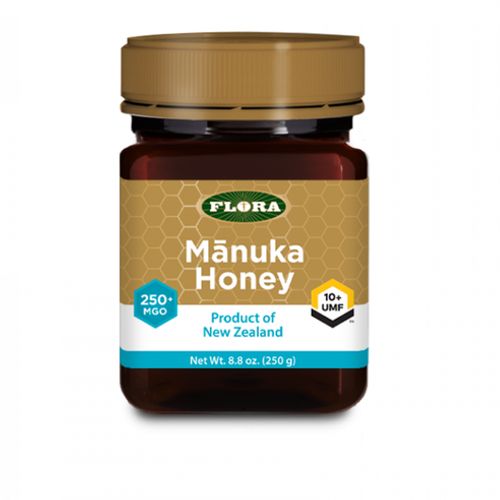 Flora Manuka Honey Mgo 250+/10+ Umf 8.8 oz Jar.