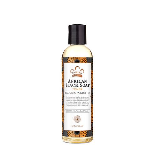 Nubian Heritage African Black Soap Toner, 4.3 fl oz (127 ml)