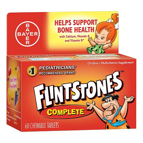 Flintstones Chewable Kids Vitamin  Multivitamin for Kids  60 Count