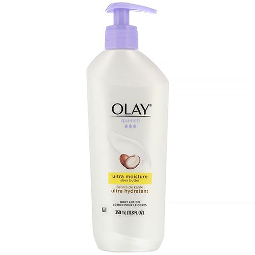 Olay Quench Ultra Moisture Shea Butter Body Lotion, 11.8 fl oz