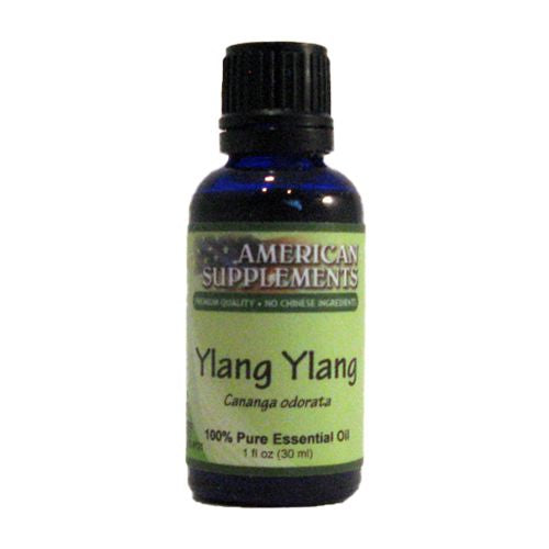 Ylang Ylang Essential Oil American Supplements 1 oz Oil