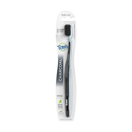 Tom s of Maine Charcoal Toothbrush  Ultra Soft