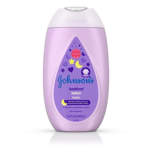 Johnson s Moisturizing Bedtime Baby Lotion  Paraben-Free  13.6 fl. oz