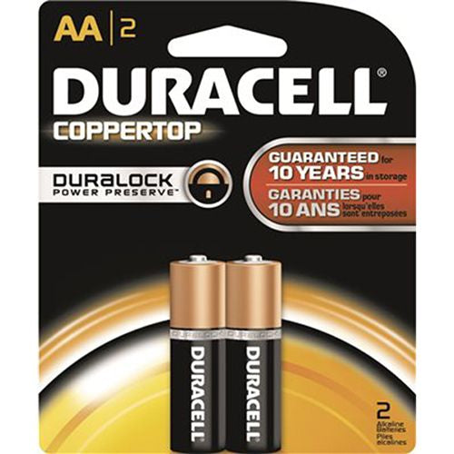 Duracell Batteries Alkaline Aa 2 Pac