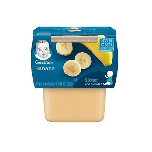 Gerber Sitter 2nd Foods Banana Baby Meals - 2ct/8oz