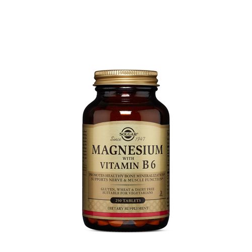 Magnesium with Vitamin B6  250 Tablets  Solgar