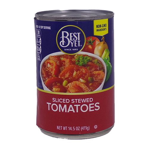 SLICED STEWED TOMATOES