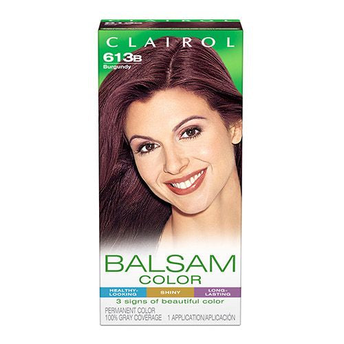 Clairol Balsam Color Hair Color, 613B Burgundy