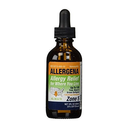 Allergena - Allergy Relief Drops Zone 5 - 2 oz.