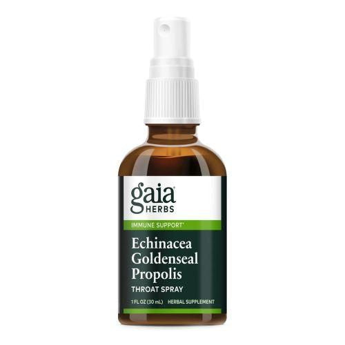 Gaia Herbs Ech/Gold/Prp Throat Spray 1 Fl Oz  Liquid Extract
