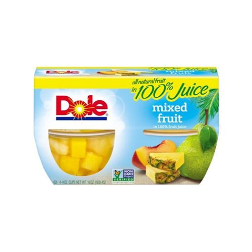 MIXED FRUIT IN 100% FRUIT JUICE