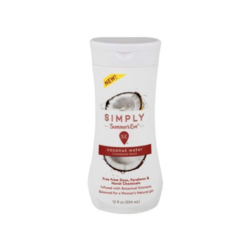 Simply Summer s Eve 12 Oz. Coconut Water Cleansing Wash