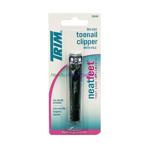 Trim Fingernail Clipper With File 1 ea