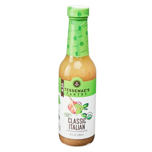 Tessemae's Organic No Sugar Added Classic Italian Dressing & Marinade, 10 fl oz