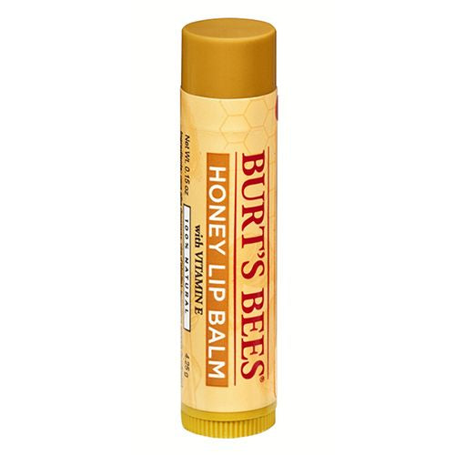 Burt s Bees 100% Natural Moisturizing Lip Balm  Honey with Beeswax - 1 Tube