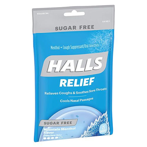 Halls Cough Suppressant/Oral Anesthetic 25 Count (B000052X2E)