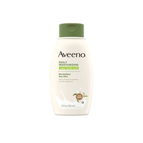 Aveeno Daily Moisturizing Yogurt Body Wash for Dry Skin  12 fl. oz