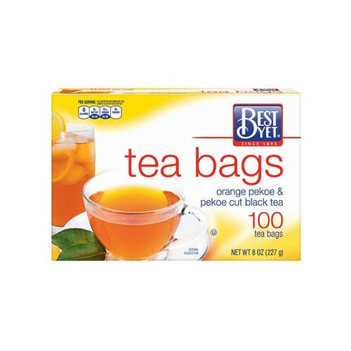 Best Yet Tea Bags Orange Tea - 100 C
