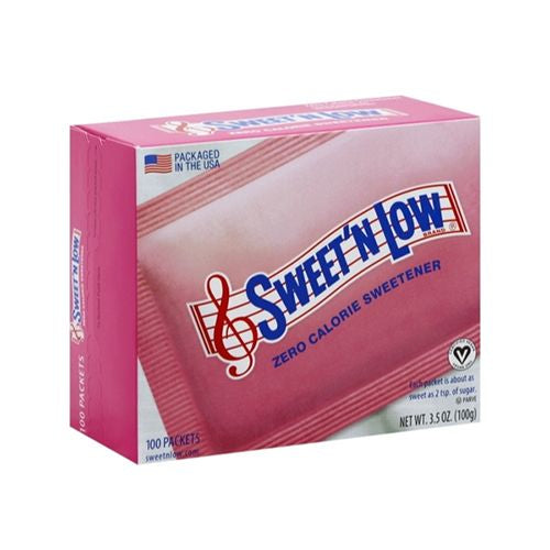 SWEET'N LOW 100 COUNT PACKET BOX