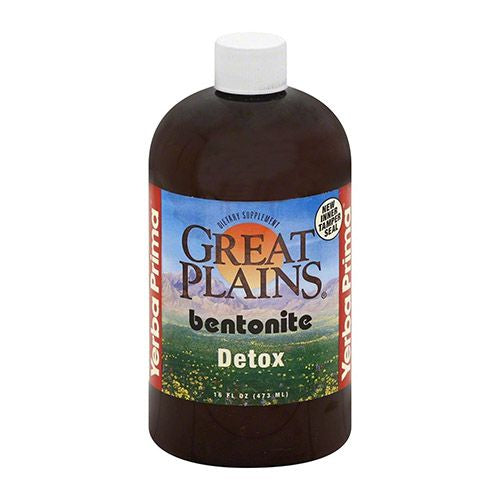 Yerba Prima Great Plains Bentonite Detox-Pint