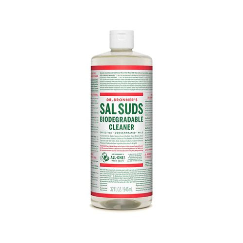 Dr. Bronners Fair Trade and Organic Sal Suds Liquid Cleaner  32 Fluid Ounce