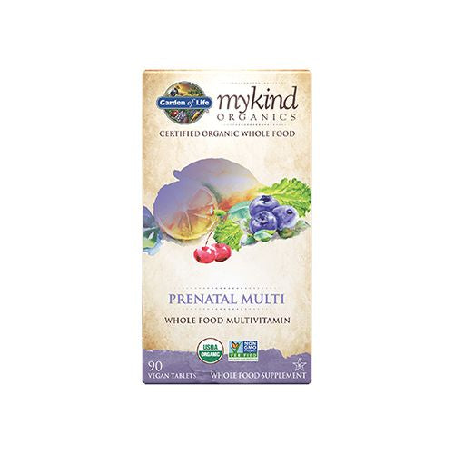 Garden of Life mykind Organics Prenatal Multi 90 Tablets