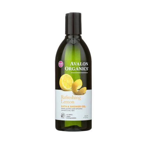 Bath & Shower Gel  Refreshing Lemon  12 fl oz (355 ml)  Avalon Organics