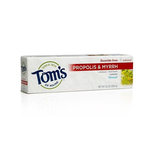 Tom s of Maine Propolis & Myrrh Toothpaste with Fluoride Fennel  5.5 OZ