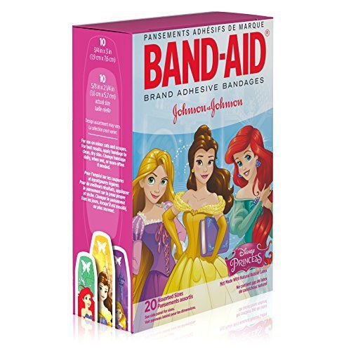 BANDAID PRINCESSES ASSORTED 20 Count