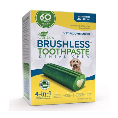 Ark Naturals - Brshls Tpst Dental Chw Md - 1 Each - 60 CT