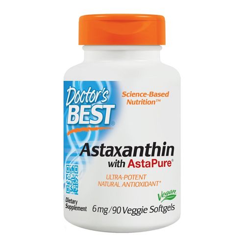 Doctor s Best - Astaxanthin Featuring AstaPure12 6 mg. - 90 Softgels