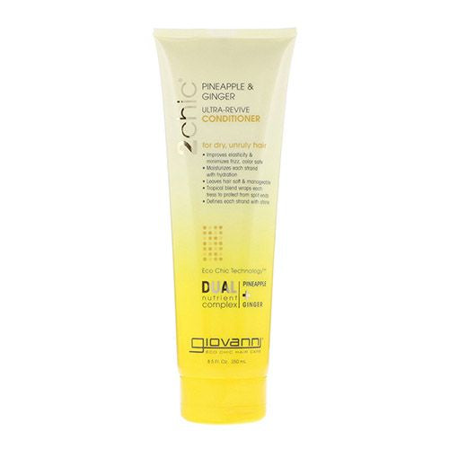 Giovanni 2chic Ultra-Revive Conditioner for Dry Unruly Hair Pineapple Ginger 8 5 fl oz 250 ml