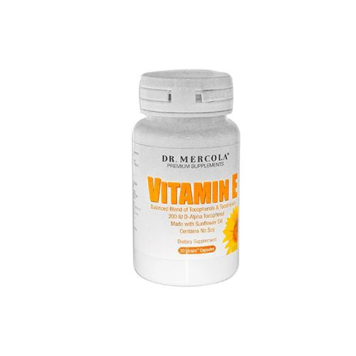 Dr. Mercola  Vitamin E  30 Servings (30 Capsules)