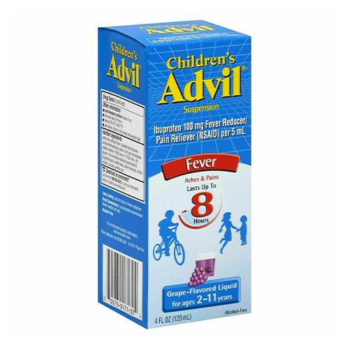 Advil Children s Fever Reducer/Pain Reliever Liquid Grape Flavored - 4 oz