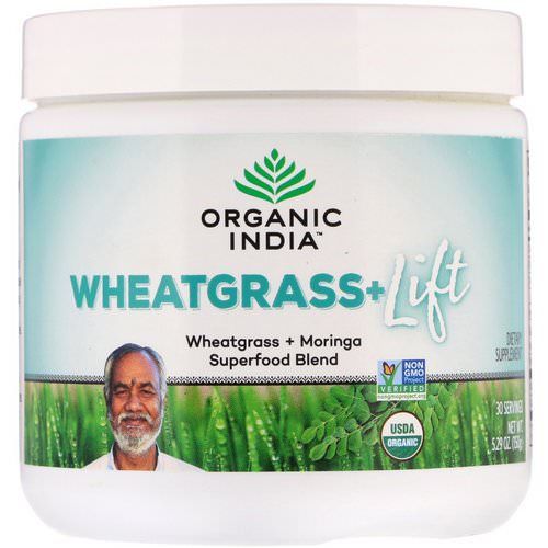 Organic India Wheatgrass+ Lift - 0.1