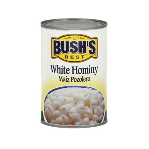 BUSH'S White Hominy  15.5 oz