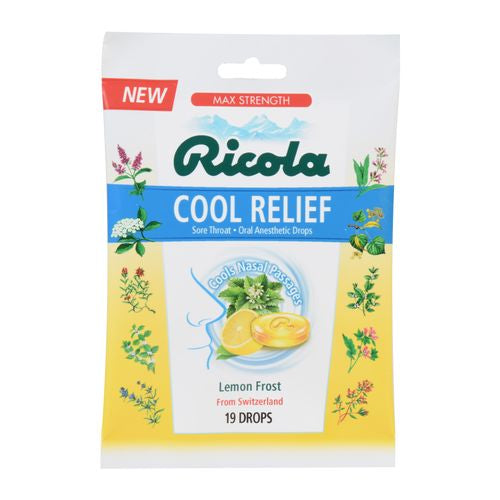 COOL RELIEF LEMON FROST ORAL ANESTHETIC / LOZENGE