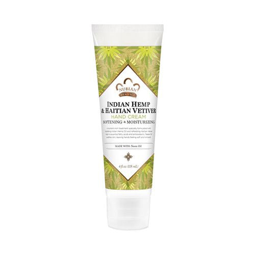 Nubian Heritage Hand Cream Indian Hemp & Haitian Vetiver  4 oz