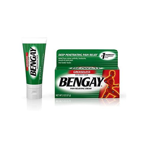 Bengay Pain Relieving Cream Greasele