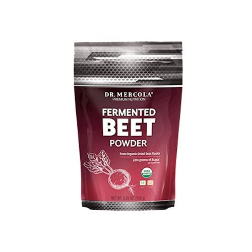 Dr. Mercola, Organic Fermented Beet Powder, 5.29 oz (150 g), 30 Servings, Supports Healthy Blood Flow, Supports Immune Health, Non GMO, Soy Free, Gluten Free, USDA Organic (B075Y62P18)